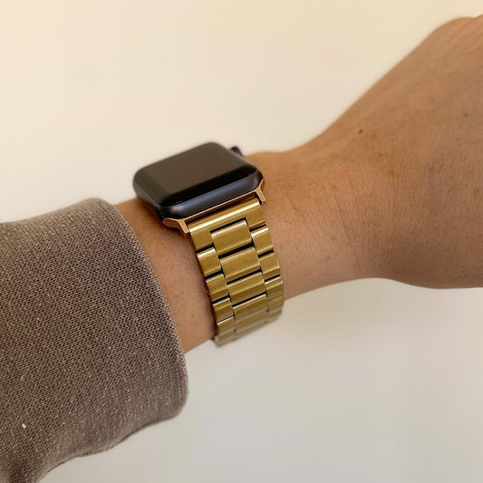 CLASSIC APPLE WATCH STRAP - GOLD